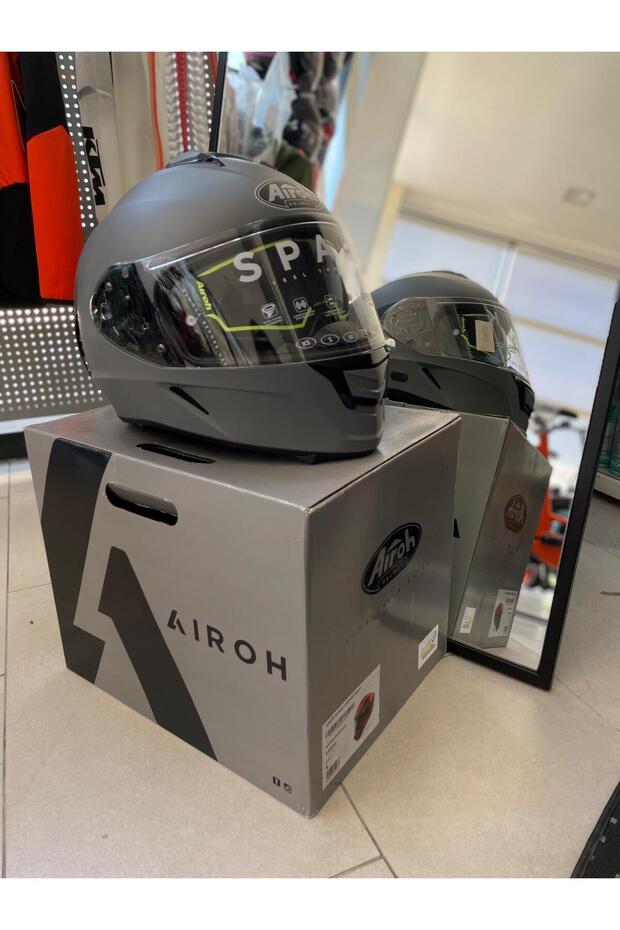 AİROH SPARK TURUNCU MATT KASK - 2