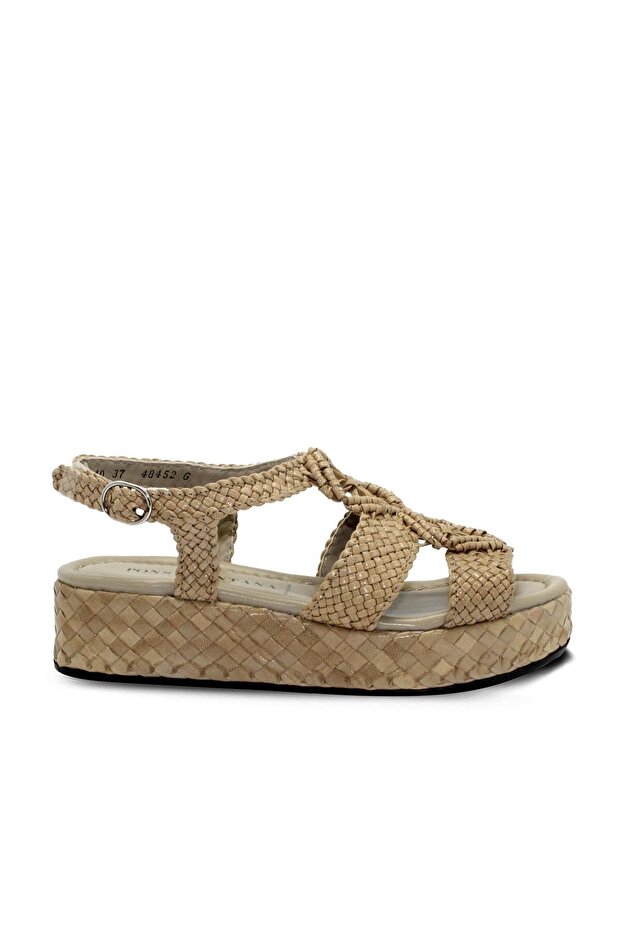 Vario Genuine Leather Platform Women's Sandals 11340.000