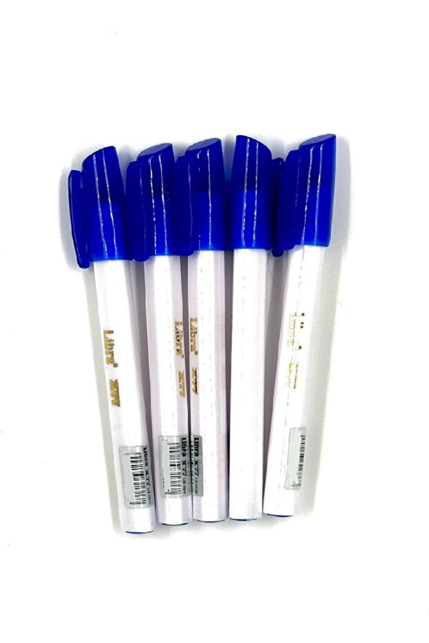 1.0mm Blue Pens | 50 Pcs Pack | Stylish Triangle Body | Smooth Writing