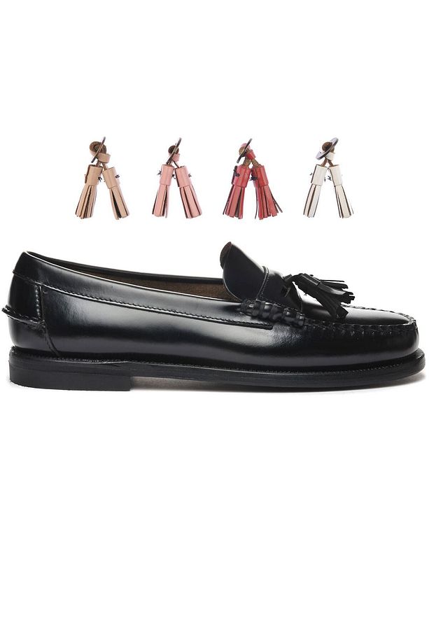 Classic Dan Multi Tassel Kadın Makosen Ayakkabı - 1