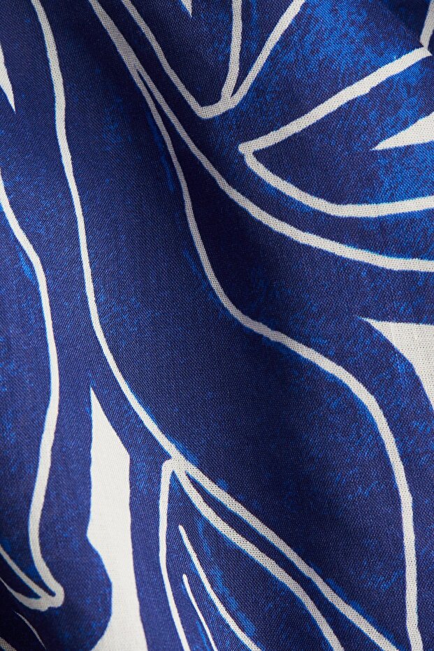 Kuşaklı Gömlek Elbise - 6