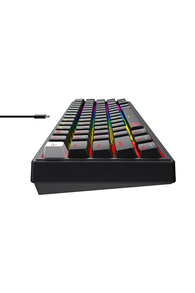 Gamenote KB874L Mekanik Red Switch Gaming %60 Klavye - 4