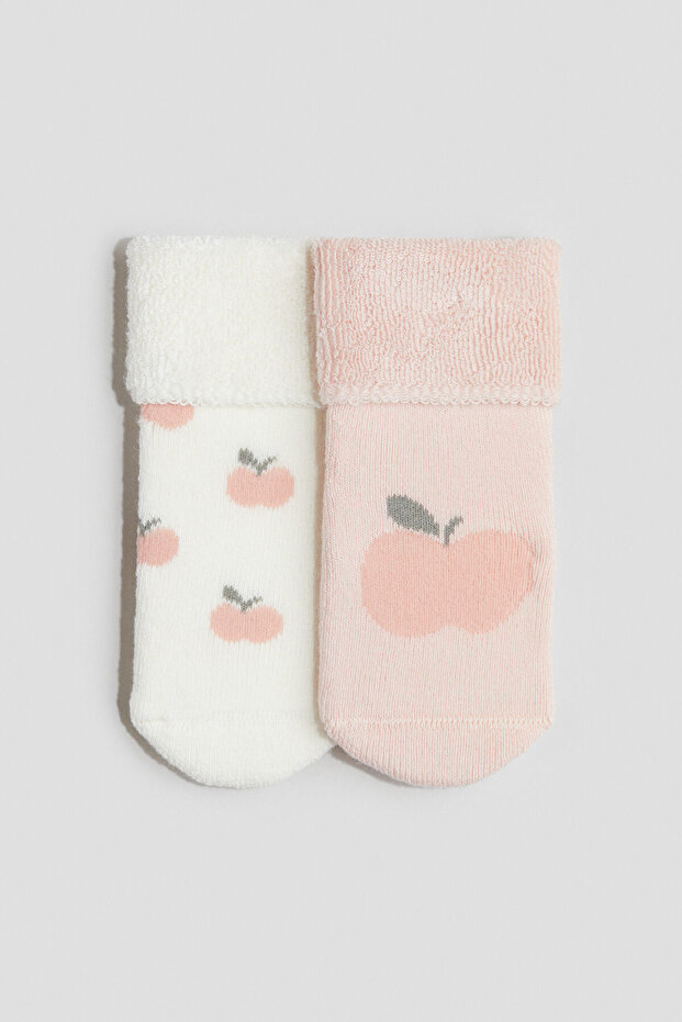 2'li Havlu Çorap - 1