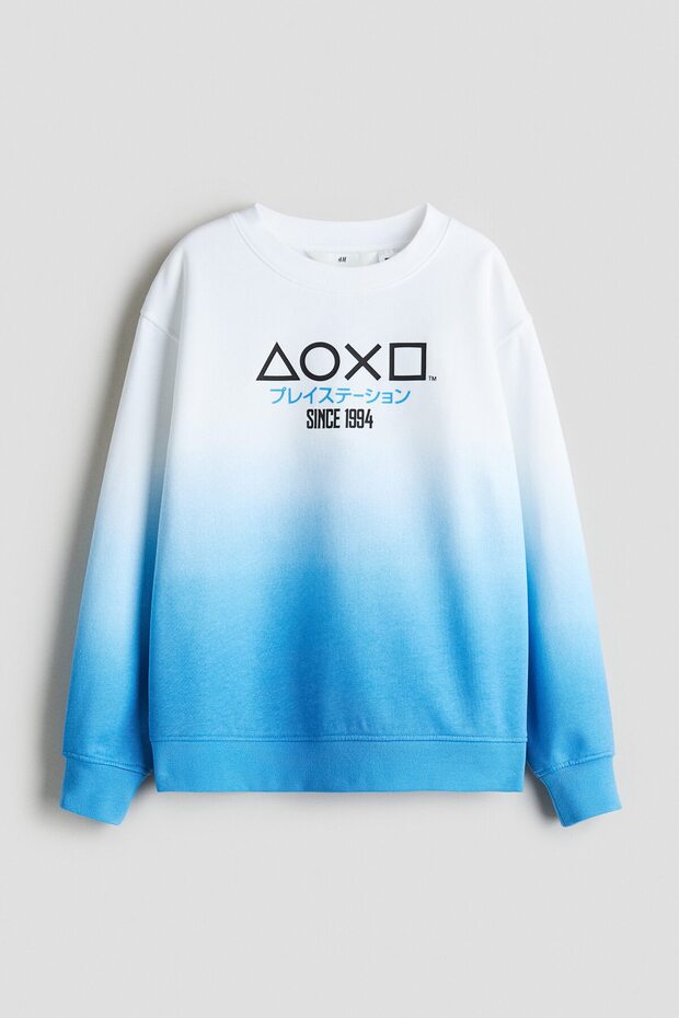 Baskılı Sweatshirt - 4