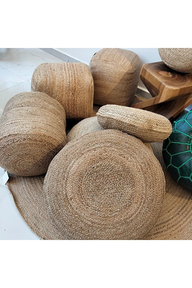 Hasır Jüt Minder - 3