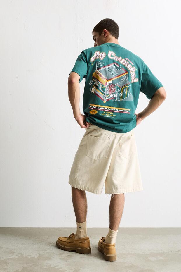 Ay Carmela yeşil tişört - 1