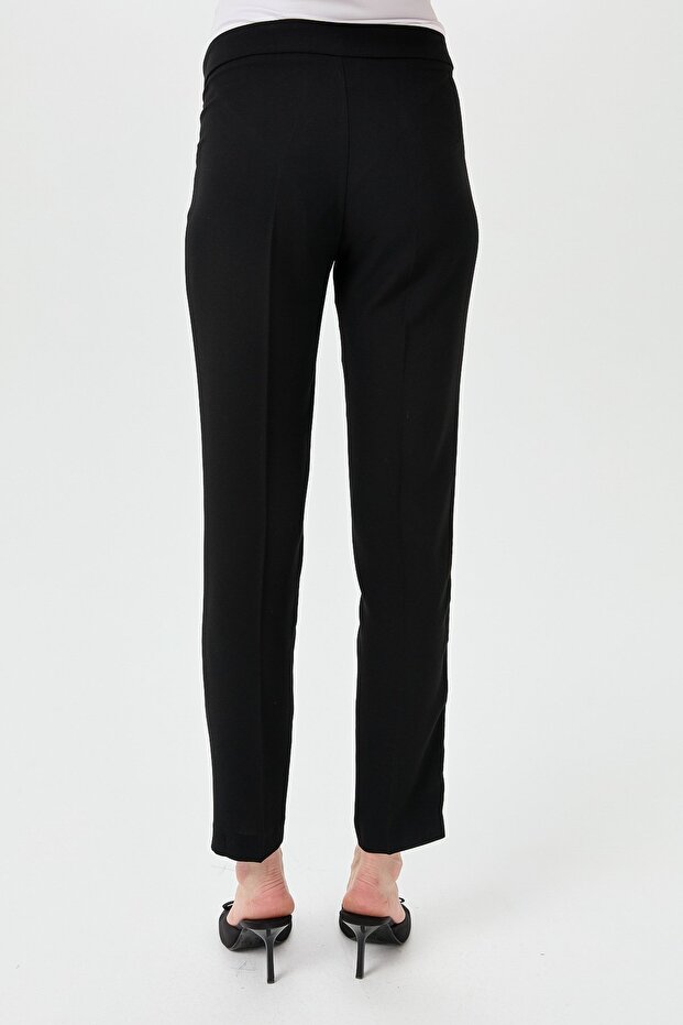 Şık Pantolon Siyah - 4