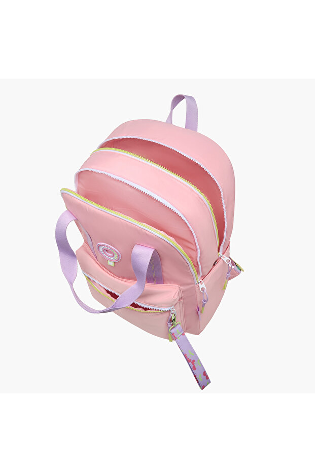 حقيبة ظهر متينة بسحاب للإغلاق وأشرطة قابلة للتعديل - 44 × 31 × 14 سم - 8