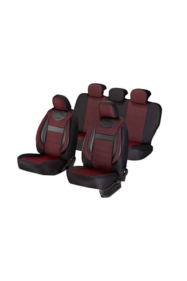 SET HUSE SCAUN DYNAMIC ROSU - 2