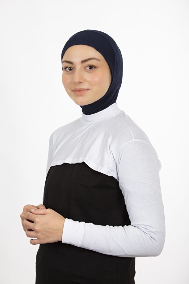 Hijab Neck Collar Oversleeve Bolero Crop Neck Collar