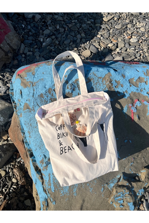 حقيبة قماشية منقوشة صيفية - 3