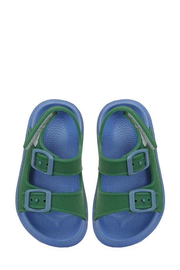 BRINY.B5FX Yeşil Erkek Çocuk Sandalet - 4
