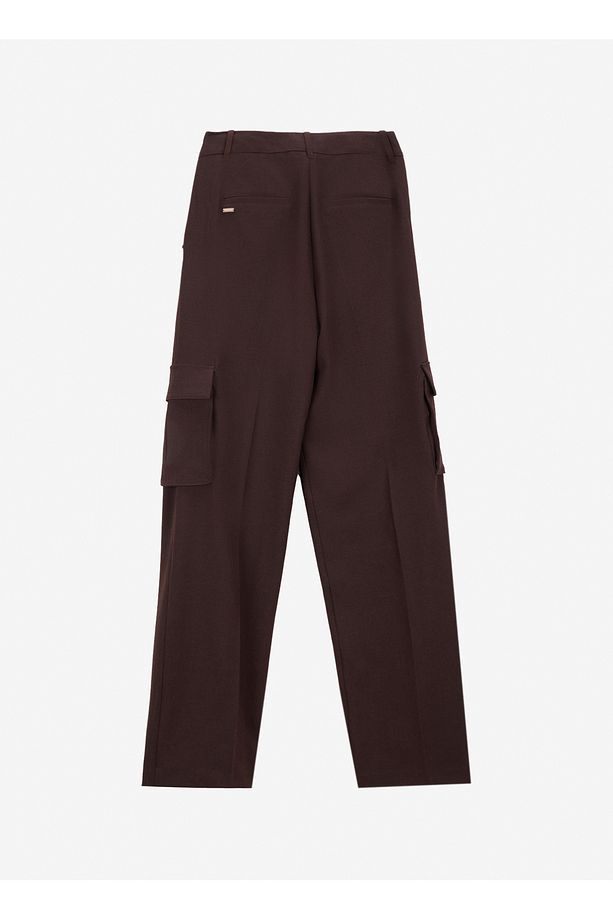 Yüksek Bel Regular Fit Kahve Kadın Pantolon MATEA PERFECT CARGO - RECY STR POLY - 7