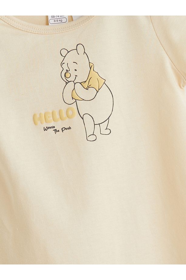Winnie The Pooh Baskılı Erkek Bebek Tulum 2'li - 6