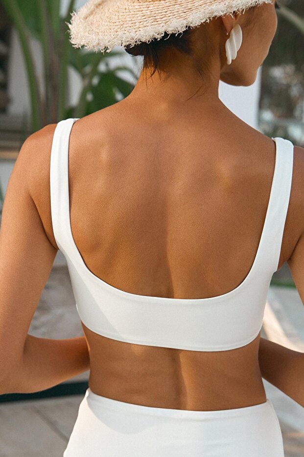 Sport Bikini Set Krem - 4