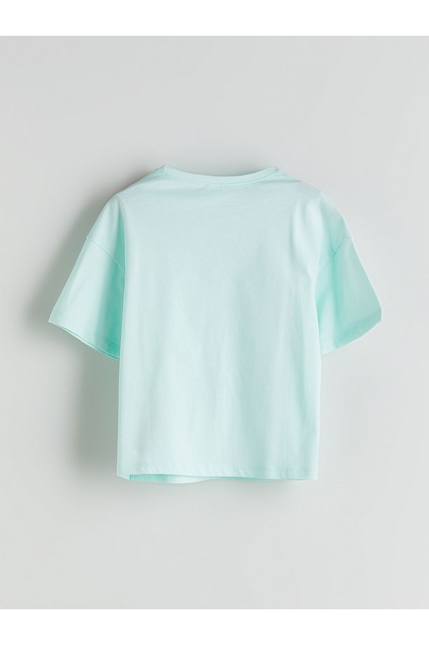 Bisiklet Yaka Kız Çocuk Pijama Takımı - 4