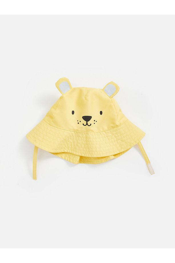 Kulak Detaylı Erkek Bebek Bucket Şapka - 2