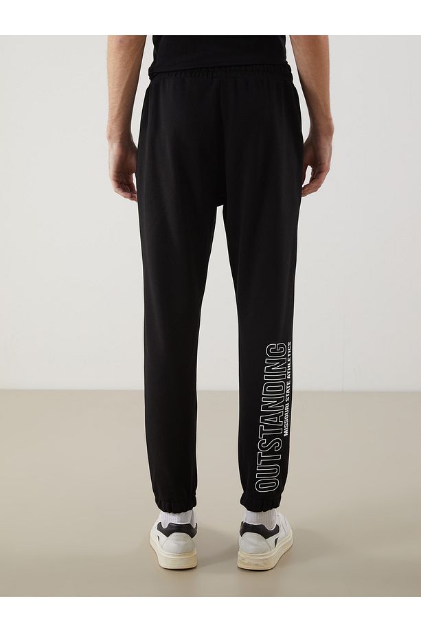 Standart Kalıp Erkek Jogger Eşofman Altı - 4