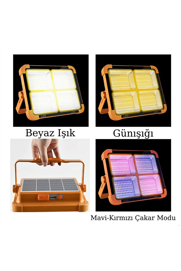 SUNBOX LEDLİ SOLAR PROJEKTÖR - 3