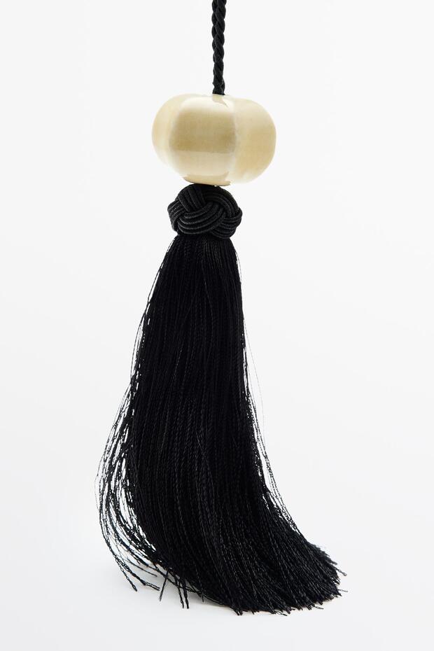 Seramik püsküllü kolye - 4