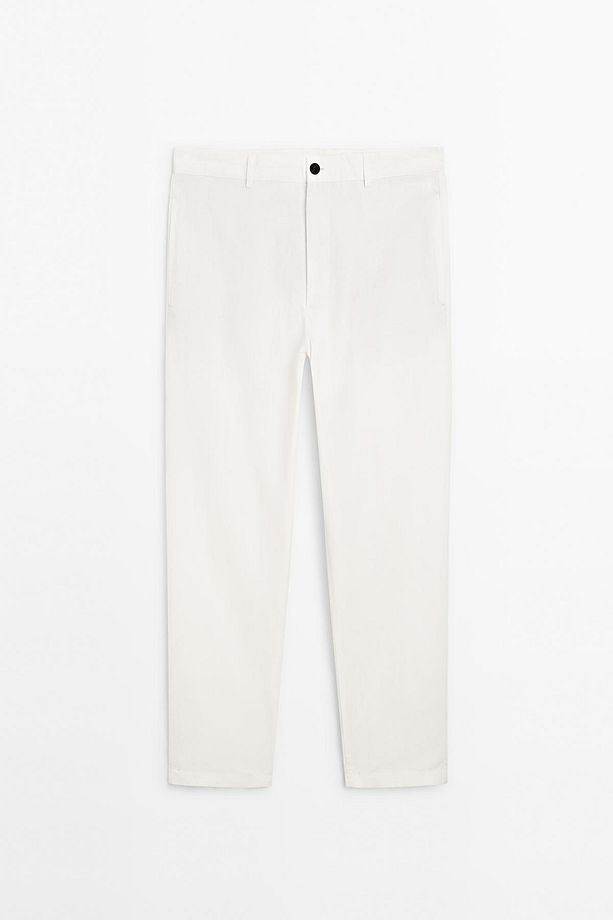 Tapered fit pantolon - 5