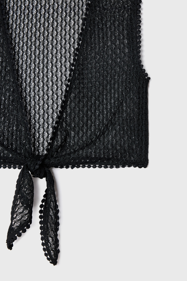 Dantel Beach Bluz - 6