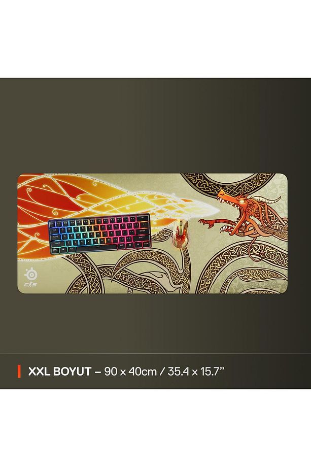 QcK XXL CS2 Dragon Lore Edition Oyun Mouse Pad - 3