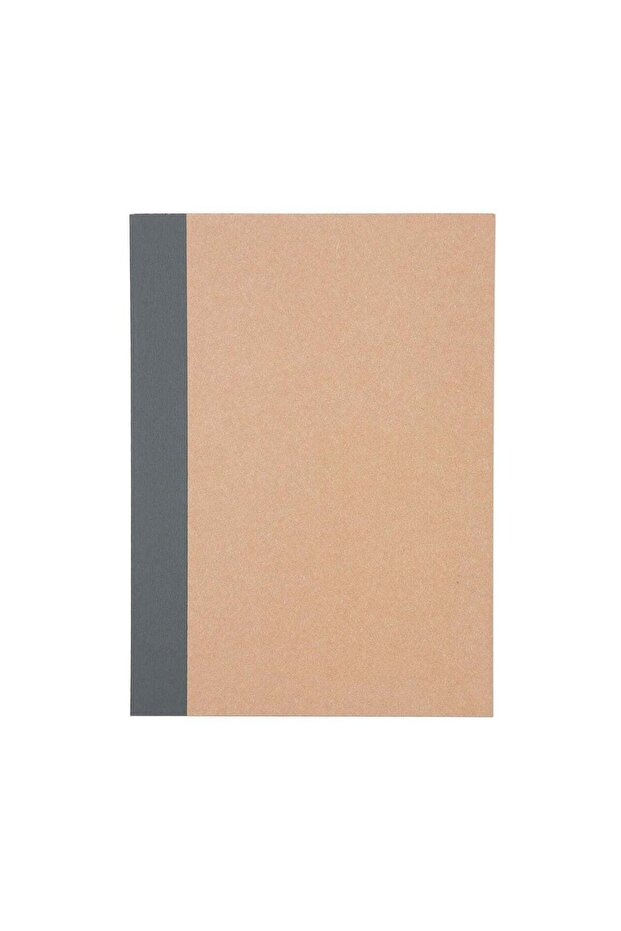 6 mm Horizontal Ruled Line Notebook, 30 Sheets, A6, Beige - 1