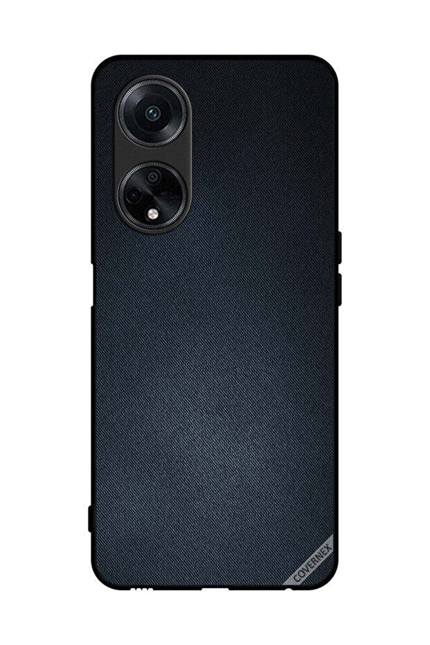 غطاء حماية لهاتف Oppo A98 5G بنقشة جينز