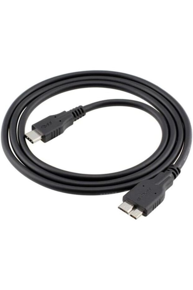 AzrlyAShop Usb Type C To Micro Usb 3.0 Taşınabilir Hdd Hard Disk Kablosu 1M (1 Metre) 1135222 - 1