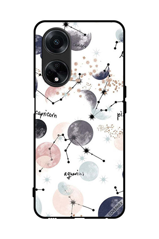 غطاء حماية لهاتف Oppo A98 5G - رسومات كواكب