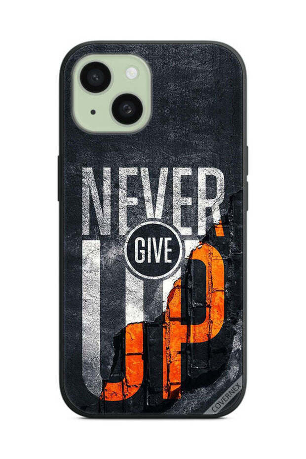 غطاء حماية لجهاز Apple iPhone 15 Plus لا تستسلم أبدًا
