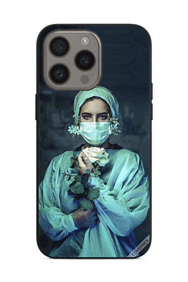 غطاء حماية لهاتف Apple iPhone 15 Pro Max - فن التمريض