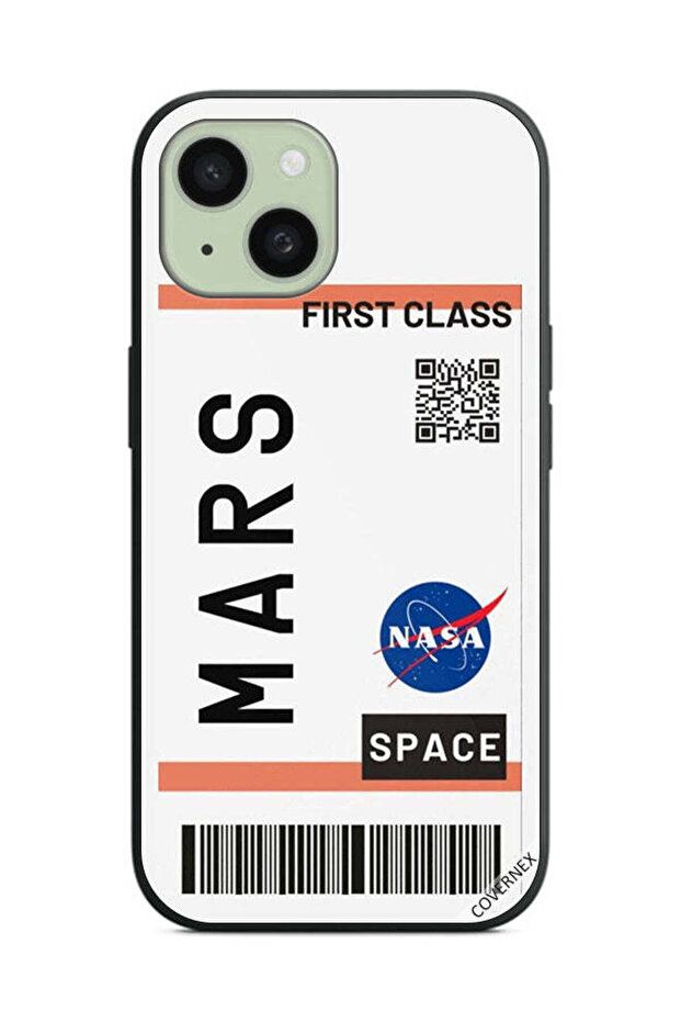غطاء حماية لهاتف Apple iPhone 15 Plus بتصميم مشبك فني من Mars Art Clip