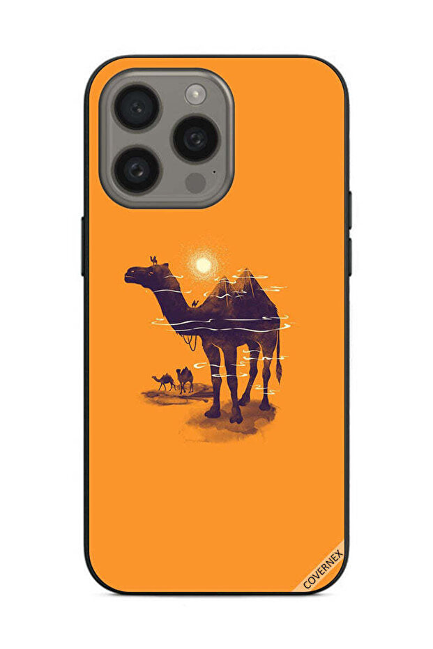 غطاء حماية لجهاز Apple iPhone 15 Pro Max - فن الجمال والشمس