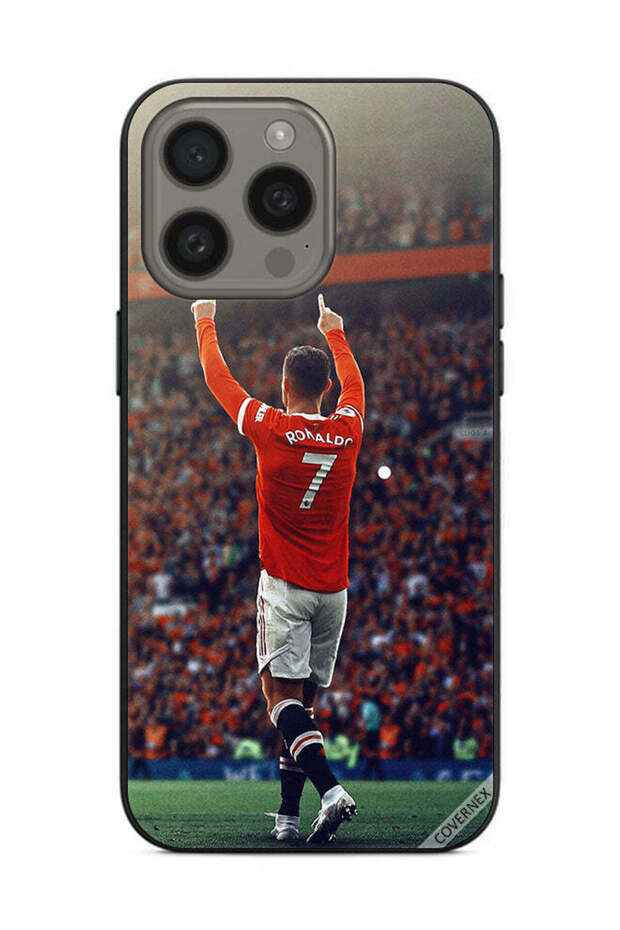 غطاء حماية لهاتف Apple iPhone 15 Pro Max صورة كريستيانو رونالدو CR7