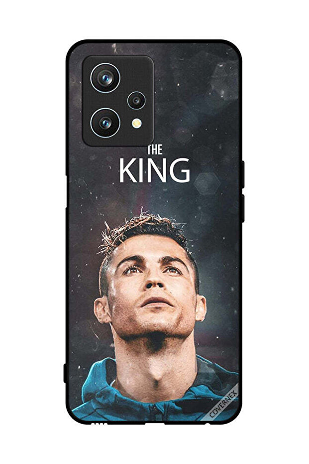غطاء حماية لهاتف Realme 9 Pro رونالدو الملك