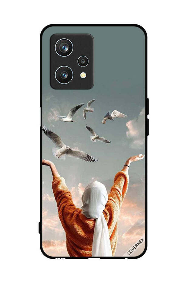 غطاء حماية لهاتف Realme 9 Pro Flying Birds