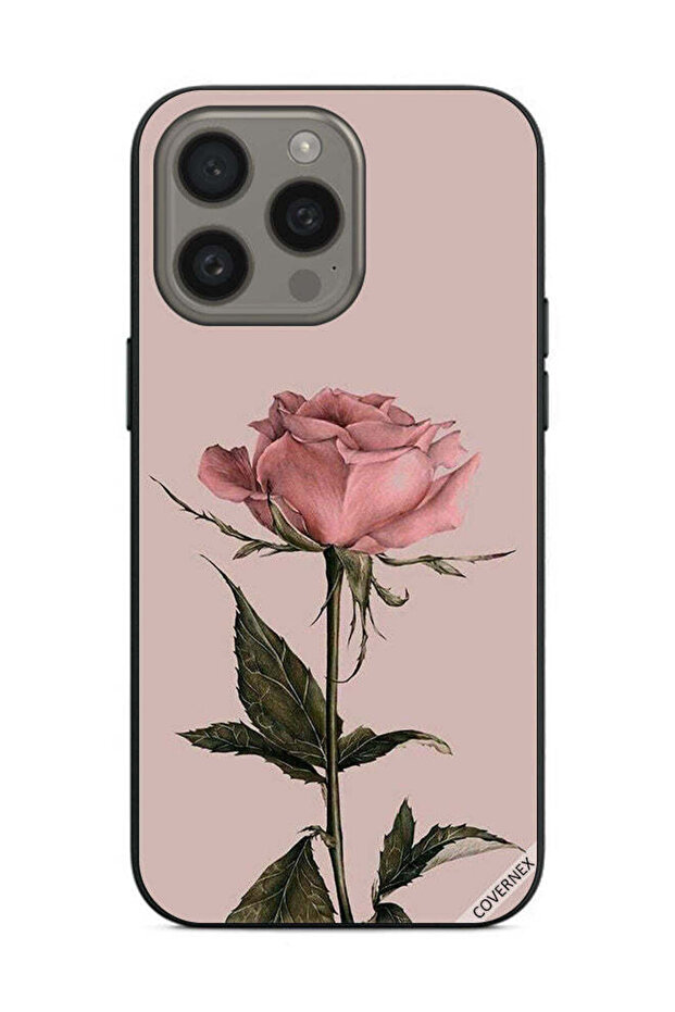 غطاء حماية لهاتف Apple iPhone 15 Pro Max - وردي خوخي