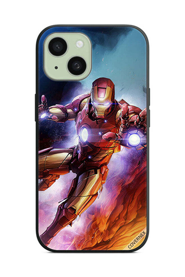 غطاء حماية لهاتف Apple iPhone 15 Plus Iron Man