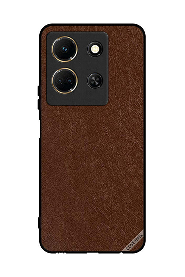 غطاء حماية لهاتف Infinix Note 30 بنمط جلدي