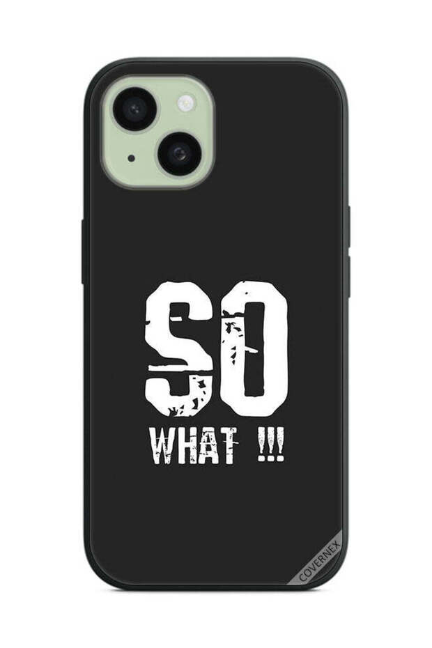 غطاء حماية لهاتف Apple iPhone 15 Plus So What