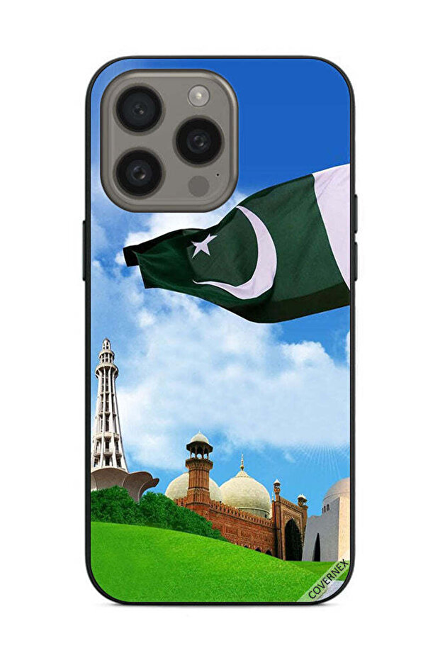 غطاء حماية لهاتف Apple iPhone 15 Pro Max أخضر باكستاني