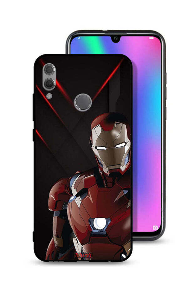 غطاء حماية لهاتف Honor 10 Lite بتصميم الرجل الحديدي