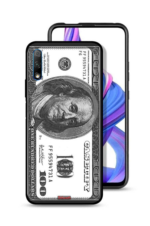 غطاء حماية لهاتف Honor 9X (الصين) بنمط الدولار