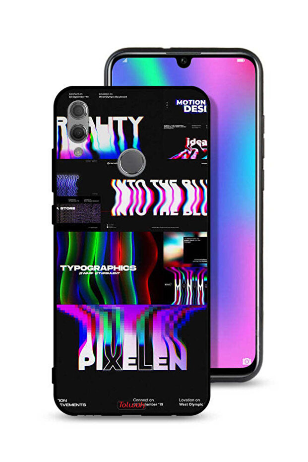 غطاء حماية لهاتف Honor 10 Lite بتصميم متحرك
