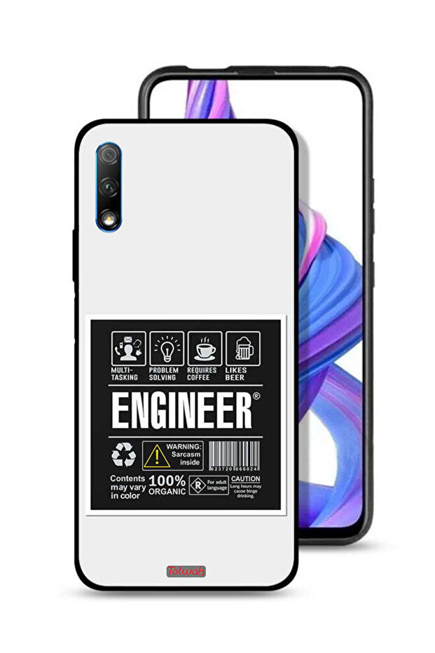 غطاء حماية لهاتف Honor 9X (الصين) - ملصق مهندس