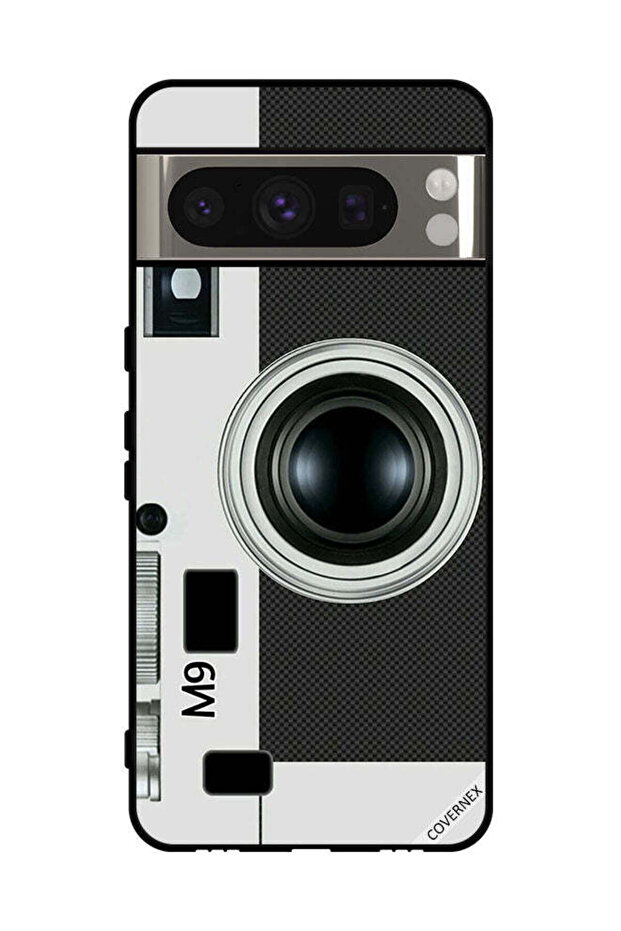 غطاء حماية لهاتف Google Pixel 8 Pro مع فن الكاميرا