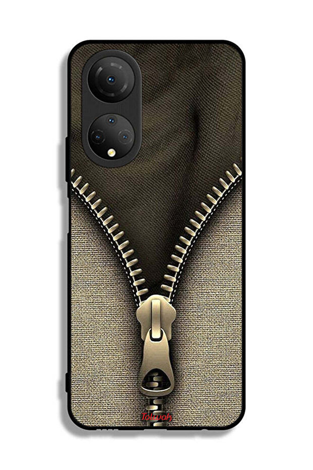 غطاء حماية بنمط سحاب لهاتف Honor X7 - 2