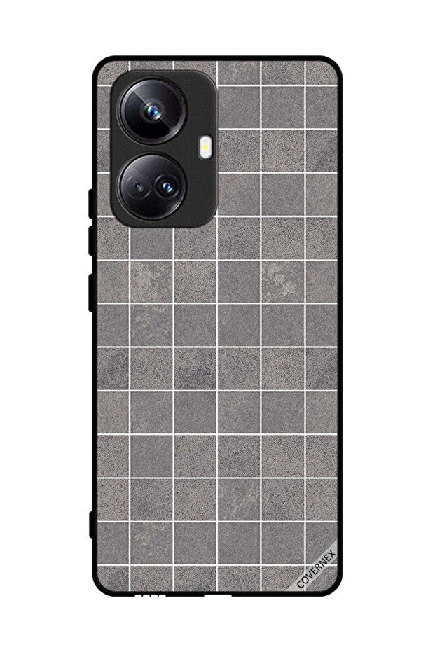 غطاء حماية لهاتف Realme 10 Pro Plus بنمط بلاط